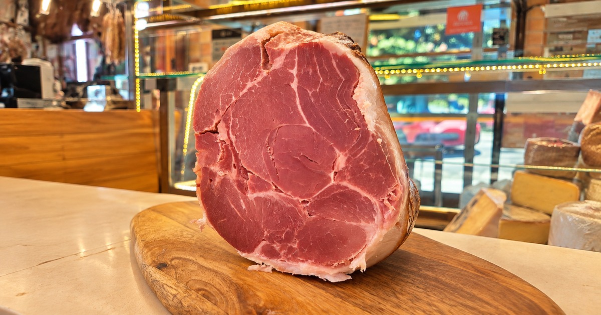 Prosciutto cotto all’alloro Pedrazzoli a Casal Palocco