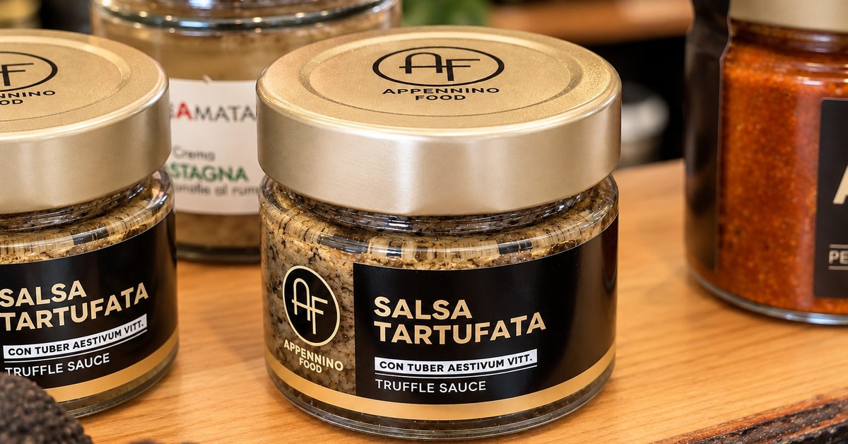 Salsa tartufata Appennino Food in vendita da Sapori di Norcia a Casal Palocco, Roma